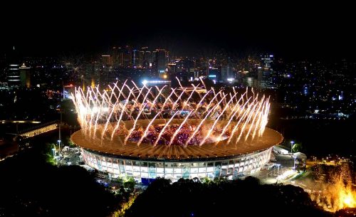 雅加達(dá)亞運(yùn)會(huì)體育場(chǎng)音箱燈光系統(tǒng)