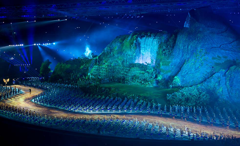 雅加達亞運會體育場音箱燈光系統(tǒng)（images 3）