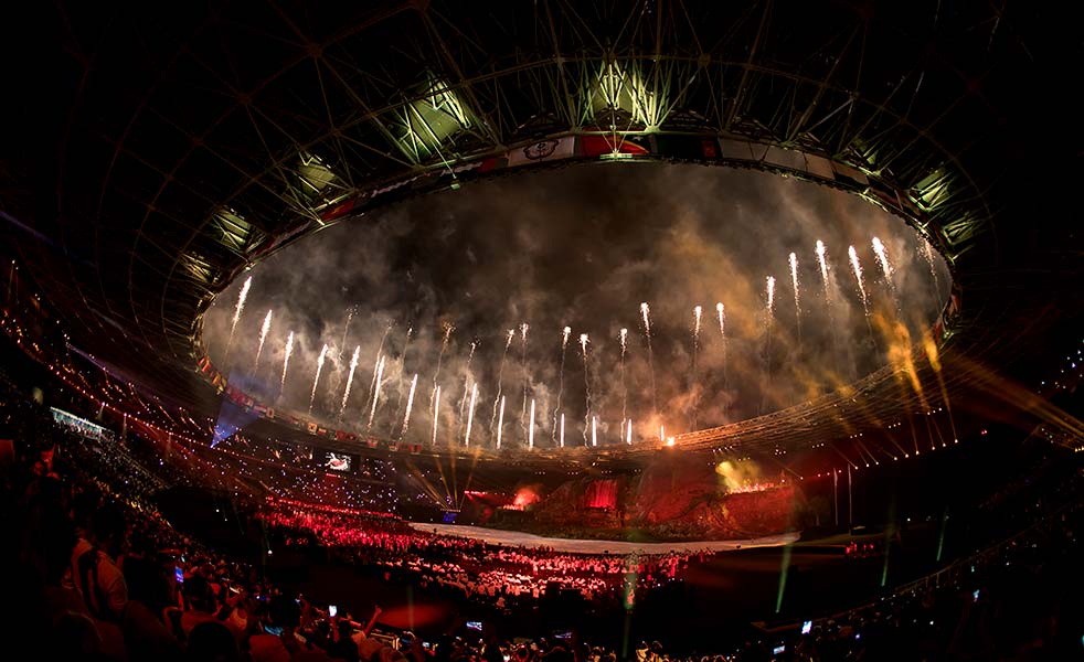 雅加達亞運會體育場音箱燈光系統(tǒng)（images 2）