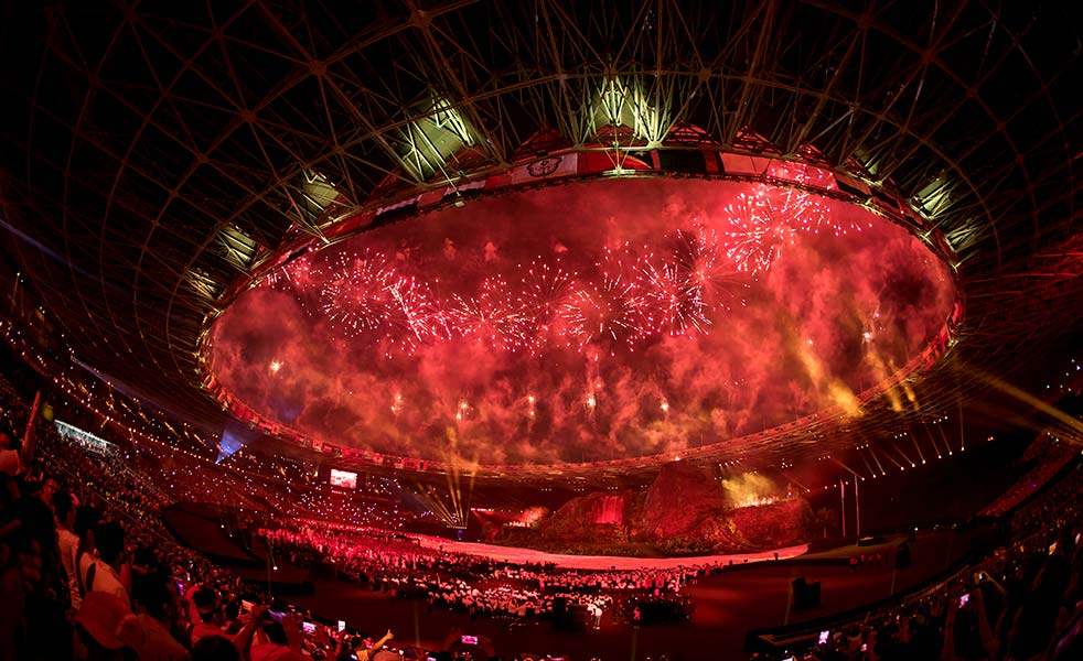 雅加達亞運會體育場音箱燈光系統(tǒng)（images 4）