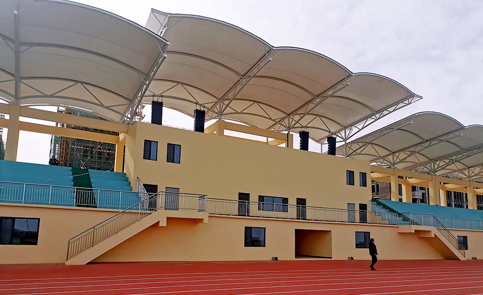 榆林職教中心乒羽館擴聲