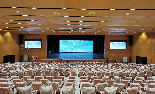 榆林會展中心體育館擴(kuò)聲