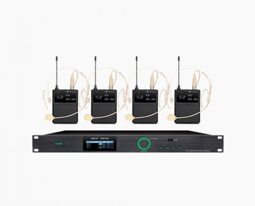 LAX UM-M140T 一拖四無(wú)線頭戴話筒