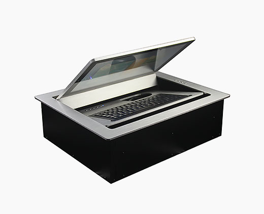 LAX NOC622A-17.3F 超薄翻轉(zhuǎn)器帶鼠標(biāo)鍵盤