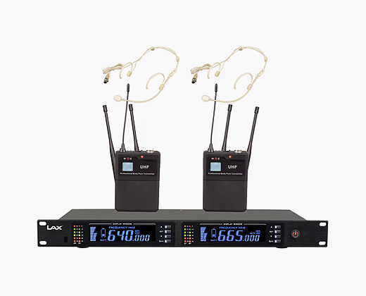 LAX UM-W120T 真分集無線頭戴話筒