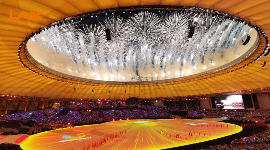 LAX傾力參與成都第31屆世界大學(xué)生夏季運(yùn)動會開幕式（images 3）