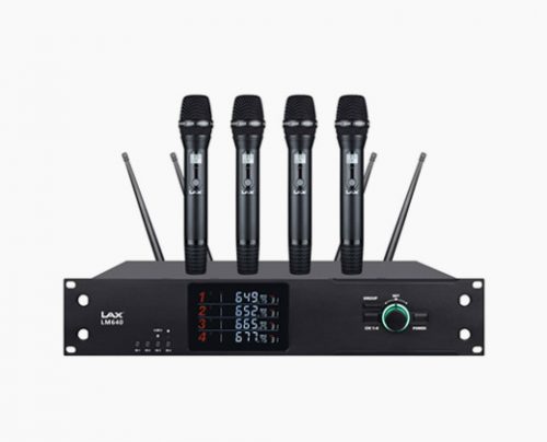 LAX UM640H 一拖四真分集無(wú)線話筒