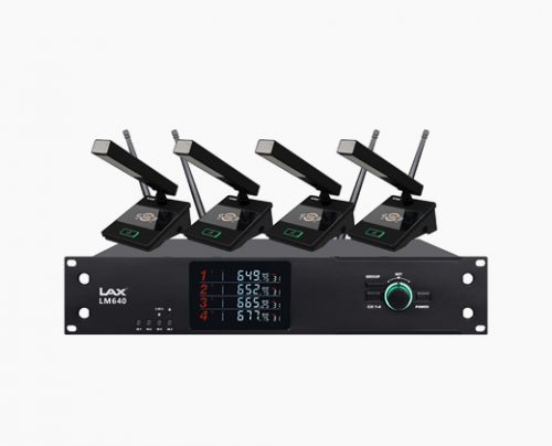 LAX UM640F 一拖四真分集無(wú)線話筒