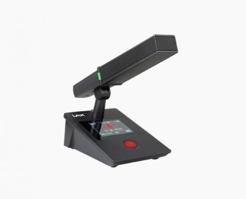 LAX DLM641CW智能會議無線會議主席/代表單元